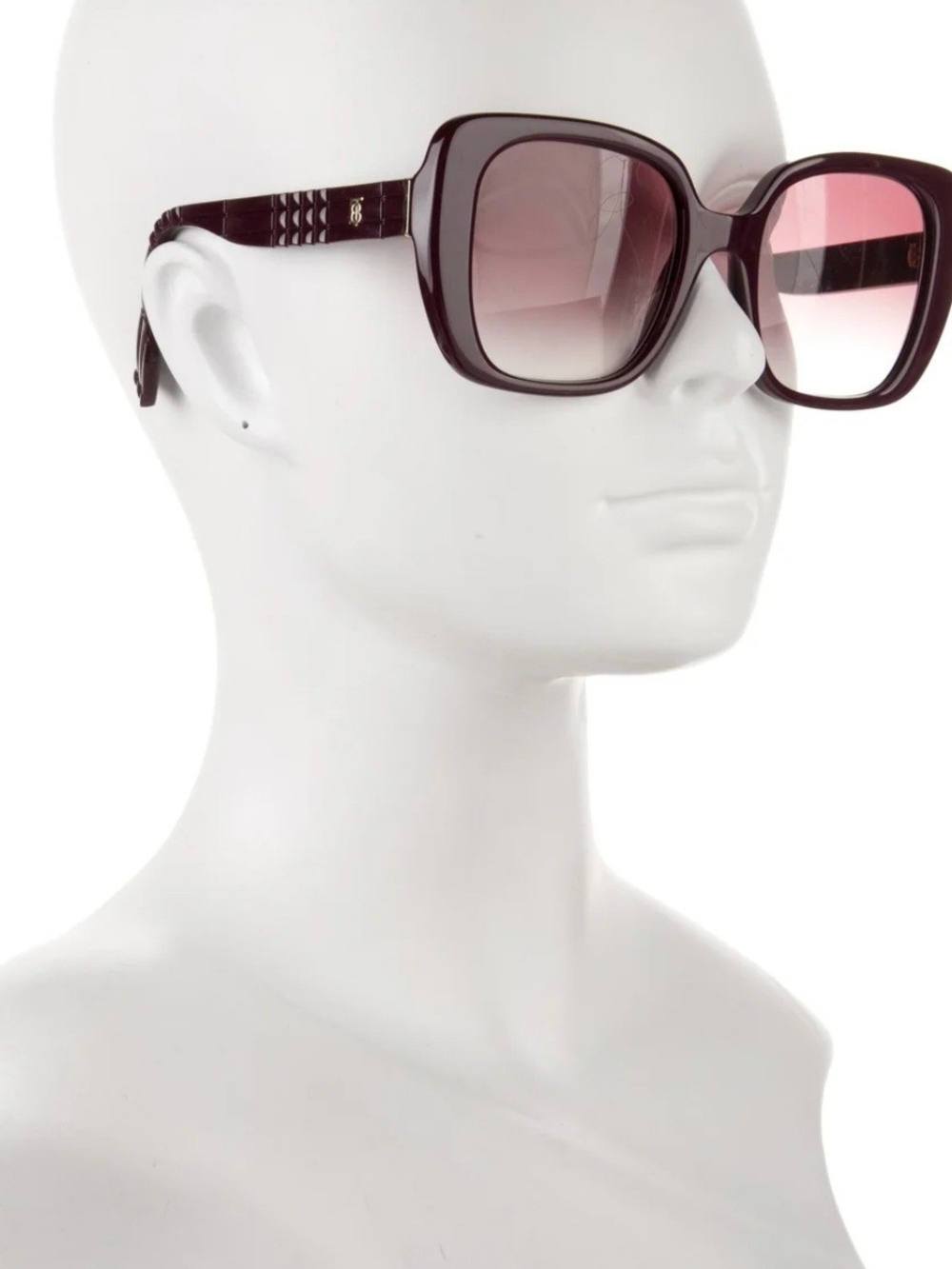 Burberry Women's  Sunglasses with Pink Gradient Lenses